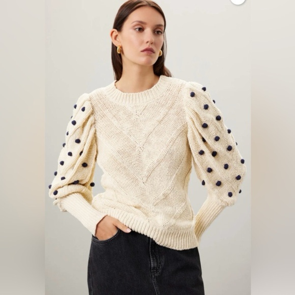 Marie Oliver Bridget PomPom Sweater
